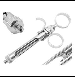 Jeringa de Aspiración Manual Quirúrgica Dental de Acero, Equipo de Anestesia Certificado CE, Instrumento SurgiRight - Product Image 6