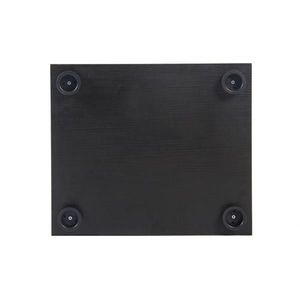 Vetrina nera a una porta con 4 ripiani per la conservazione del soggiorno - Product Image 5