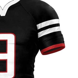 ชุดกีฬารักบี้คุณภาพสูงสำหรับผู้ใหญ่ เนื้อผ้าโพลีเอสเตอร์ตาข่าย ระบายอากาศ แห้งเร็ว  รับสั่งทำชื่อทีม ชุดยูนิฟอร์มรักบี้ - Product Image 4