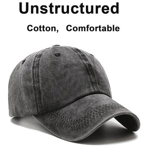 Casquette de baseball réglable pour homme et femme, style classique original, profil bas, respirante, décontractée, grise - Product Image 5