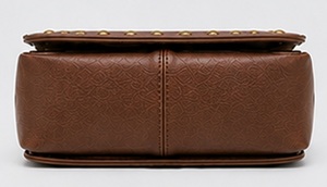 Sac bandoulière Gravs de luxe en cuir véritable vintage bohème avec rivets et fermeture magnétique pour femme, idéal pour les voyages - Product Image 2