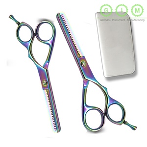 Tijeras de Pelo Profesionales de Acero Inoxidable de 6.5 Pulgadas con Hoja Recta, Afiladas, para Salón y Corte de Pelo en Casa, Producto de Belleza - Product Image 5