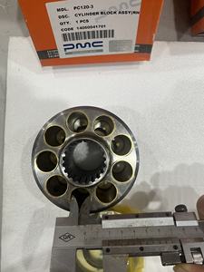 Bloc-cylindres de pompe hydraulique PMC HPV55 pour pièces de rechange d'excavatrice, origine Corée - Product Image 5
