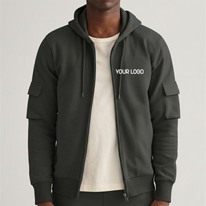 Sweat-shirts pour hommes de haute qualité, surdimensionnés, avec logo personnalisé brodé et imprimé, 100% coton molletonné, coupe-vent, effet délavé - Product Image 5