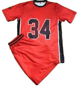 Uniforme de Baloncesto Personalizado al por Mayor de Alta Calidad, Conjunto de Sublimación de Camisetas de Fútbol Unisex, Impresión de Logotipo Personalizado, Bordado en la Parte Superior - Product Image 1