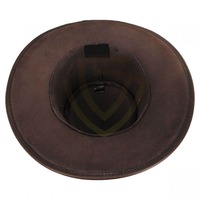 Chapeaux de cowboy en cuir de haute qualité, tendance, pour adultes unisexes - Style western à la mode, personnalisable, voyage, sport, plein air