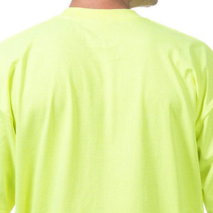 T-shirt décontracté d'été 100 % coton tricoté à épaules tombantes pour homme, séchage rapide, respirant et léger - Product Image 6