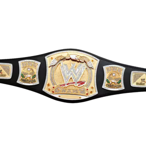 เข็มขัดแชมป์ WWE พร้อมรายละเอียดสีทอง เข็มขัดแชมป์มวยปล้ำ ของสะสมระดับพรีเมียม - Product Image 5