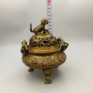 Traditional Heritage Aroma <b>Bakhoor</b> Incense Burner for <b>Oud</b> Chips Offering Timeless Interior Character - Product Image 5