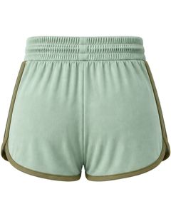 Shorts Deportivos para Mujer en Verde Menta y Verde Oliva, de Secado Rápido, Transpirables, con Cintura Elástica, para Gimnasio, Fitness, Ropa Deportiva Casual - Product Image 2