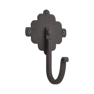 Crochet mural double en fonte robuste de qualité industrielle – Crochet utilitaire rustique polyvalent pour suspendre manteaux, sacs et matériel - Product Image 3