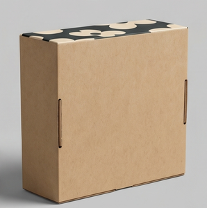 Premium Custom Logo Luxury <b>Large</b> Matte Rigid Paper Cardboard Black Foldable - Product Image 4