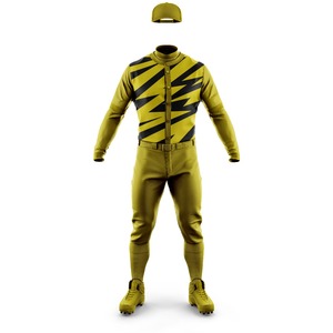 Uniforme de béisbol personalizado 100% poliéster para hombre, diseña tu propio uniforme de béisbol en venta - Product Image 6