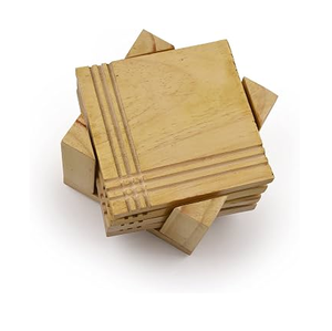 Acacia Wood Coasters Style Table Decoration Accessories Custom Sublimation Eco-Friendly Heat Resistant Wood Coaster - Product Image 2