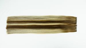 Piano Volume Genius weft Hot trend Slavic straight <b>hair</b> with super full end Wholesale 100% <b>Human</b> <b>Hair</b> with cuitcle aligned - Product Image 2