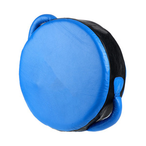 Vente en gros de pads de frappe en cuir et boucliers de kick personnalisés pour la boxe et le MMA, avec couleur et taille sur mesure, bouclier de kick circulaire - Product Image 5