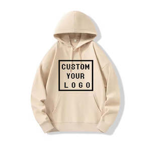 Sweat-shirt long à capuche pour femme, coupe oversize, en molleton 100% coton, de haute qualité, avec logo personnalisé - Product Image 5