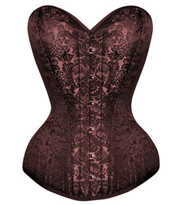 Nuevo Corsé de Satén para Mujer, Estilo Moderno, Alta Calidad y Rendimiento, Hecho a Medida, con Color en Contraste - Product Image 6