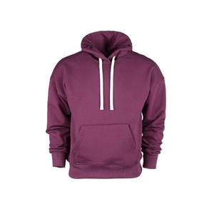 Sudadera con Capucha Extra Grande de Alta Calidad para Hombre, 100% Algodón, Diseño Cuadrado y Corto, Estilo Esencial - Product Image 1