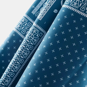 Chemise en twill de soie pour homme, fantaisie, fantastique, surdimensionnée, à col camp, imprimée - Product Image 6
