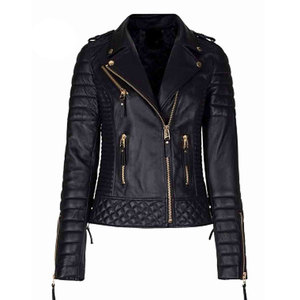 2025 Simple Style Women Leather <b>jacket</b> Pakistan Leather Factory Sale New Fashion Leather Bomber <b>Jackets</b> in High Quality - Product Image 5