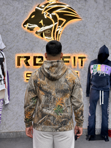 Sudadera con Capucha de Camuflaje para Hombre, Nuevo Diseño, Corte Regular, Estampado por Sublimación, Transpirable, Tejido de Poliéster, Ropa Casual de Otoño - Product Image 2