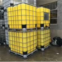 Réservoir fourre-tout IBC en plastique HDPE 275 gallons 1000L pour le stockage de liquide de traitement de l'eau et du sirop alimentaire
