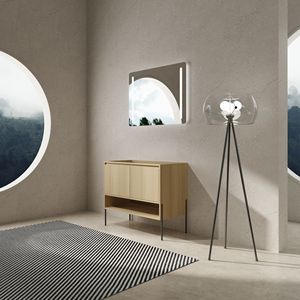 Mobile bagno freestanding da 36 pollici con 2 ante ammortizzate, senza lavabo (confezione KD) - Product Image 2