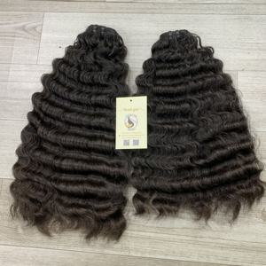 วิกผมคนผมหยิกแบบชาวเวียดนามดิบสำหรับต่อผมมนุษย์ผมลอนแบบชาวพม่าแบบอัจฉริยะ - Product Image 2