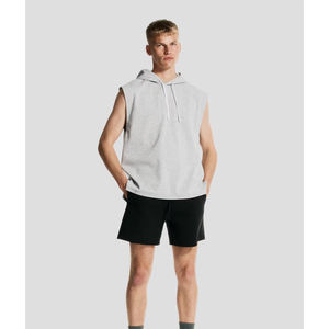 Gilet en polaire personnalisé pour homme, coupe-vent, décontracté, fermeture éclair, sans manches, respirant, streetwear d'hiver - Product Image 3