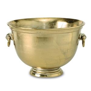 Ensemble de 2 seaux à glace en aluminium métallique de luxe, finition antique, pour la décoration de table à la maison ou à l'hôtel - Product Image 2