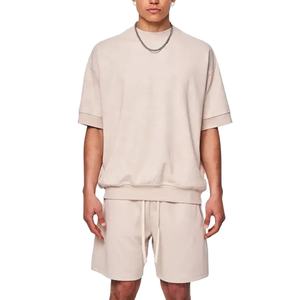 Conjuntos de Shorts de Verano para Hombre, Logotipo Personalizado, Ropa Urbana, Conjuntos Deportivos Casuales de 2 Piezas, Conjuntos de Shorts y Camisetas Transpirables para Hombre - Product Image 1