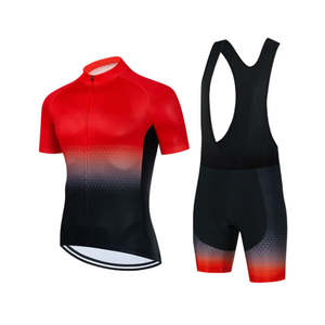 Maillot de cyclisme personnalisé OEM, short de cyclisme, uniforme de cyclisme en gros, uniforme de cyclisme à séchage rapide, léger, confortable, vêtements de sport avec nom d'équipe - Product Image 2