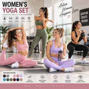 Conjunto Deportivo Personalizado al por Mayor para Mujer, Sujetador Deportivo y Leggings Largos de Cintura Alta con Estampado, Tallas OEM - Product Image 3