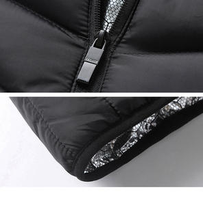 ผู้ผลิต MAQVOB รับผลิตเสื้อแจ็คเก็ตฤดูหนาวแบบกันน้ำบุใยสังเคราะห์ พิมพ์โลโก้ตามสั่ง มีไซส์ใหญ่พิเศษ เสื้อแจ็คเก็ตซอฟต์เชลล์สำหรับผู้ชาย - Product Image 6