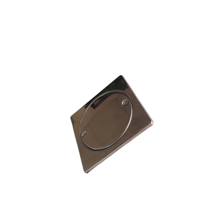 Drain de sol carré moderne sur mesure en acier inoxydable 304 antidérapant pour salle de bain, balcon, poli, OEM ODM, barres d'appui, bon prix - Product Image 4