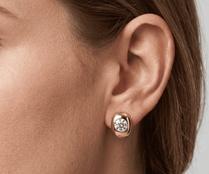 <b>Hoops</b> <b>Earrings</b> Diamond <b>Earrings</b> Gold and <b>Silver</b> <b>Earrings</b> Lab Grown Diamonds <b>Earrings</b> <b>Hoops</b> Fine Jewelry for Women - Product Image 6