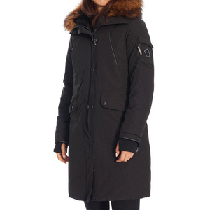 Parka matelassée élégante pour femme avec capuche en fausse fourrure – Manteau chaud et tendance pour l'hiver – Marque de vêtements thermiques - Product Image 5