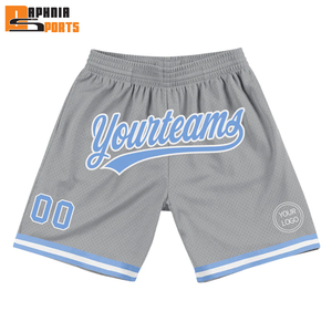 Shorts de basketball personnalisés, sportifs, imprimés par transfert thermique, grande taille, respirants, séchage rapide, écologiques, 100% polyester - Product Image 3