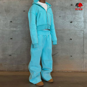 ชุดวอร์มออกแบบพิเศษสำหรับผู้ชายจาก Ryan Pro Gear เนื้อผ้านุ่มสบาย ระบายอากาศได้ดี พร้อมโลโก้แบบกำหนดเอง ดีไซน์ ODM - Product Image 5