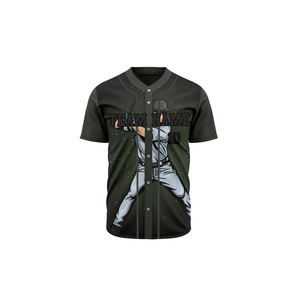 เสื้อเบสบอลแบบยูนิเซ็กซ์ ราคาใหม่สมเหตุสมผล ไซส์ใหญ่ ผลิตในปากีสถาน คุณภาพสูง ขายส่ง ชุดกีฬาระบายอากาศ แห้งเร็ว - Product Image 1