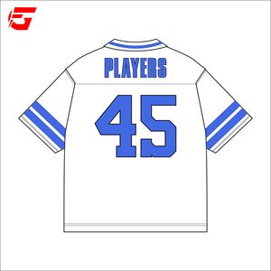 Jersey de Fútbol Americano Universitario Personalizado, Estilo Profesional, Uniforme de Equipo, Sublimado, de Secado Rápido, Malla de Alta Calidad, Unisex, OEM, ODM, Bajo Costo - Product Image 2