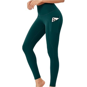 Pakistan Made High Quality Women's Spandex Polyester Casual Fitness Yoga Leggings Mid Waist Breathable Quick Dry Eco-Friendly - Product Image 5