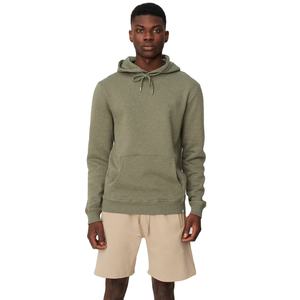 Vêtements d'hiver de haute qualité Sweats à capuche streetwear pour hommes Tissu en coton Conception de logo personnalisé Sweat-shirt vierge uni et solide - Product Image 2