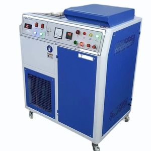 Four de fusion à induction en cuivre 500g, monophasé, portable, pour fusion de métaux, machine de fusion à l'échelle de laboratoire pour l'or et l'argent - Product Image 5