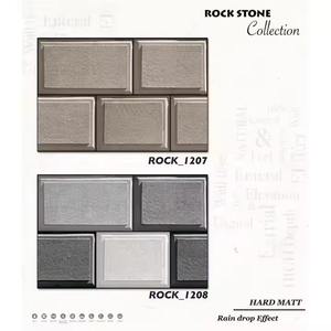 Handmade 300x450mm White Bricks Stone Wall Tiles 30x45cm 12x18 Matte Indian Exterior Ceramic for Home <b>Elevation</b> Bathroom - Product Image 3