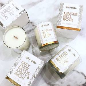 Boîte à savon en carton écologique de luxe avec logo personnalisé, forme unique, finition mate premium, design imprimé, pour soins personnels, bougie Hopebox - Product Image 5