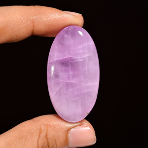 พลอยคุนไซต์สีชมพูธรรมชาติทรงหลังเบี้ย แบบหลวม ยี่ห้อ FAIJAN GEMS รุ่น FK-420 จากรัฐราชสถาน ราคาโรงงานสำหรับทำเครื่องประดับ - Product Image 2