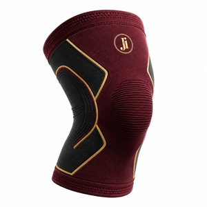 Manchon de genou confortable, léger, flexible, respirant, extensible, avec soutien de compression premium - Product Image 1