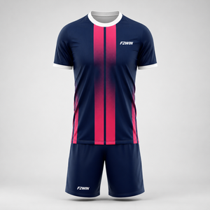 เสื้อฟุตบอลผู้ชาย F2WIN ผ้าโพลีเอสเตอร์ตาข่าย ระบายอากาศได้ดี แขนสั้น ซับเหงื่อ ชุดกีฬาสำหรับทุกฤดูกาล สำหรับผู้ใหญ่ - Product Image 3